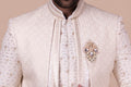 MLS EMBROIDERED SHERWANI 2PCS