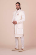 MLS EMBROIDERED SHERWANI 2PCS