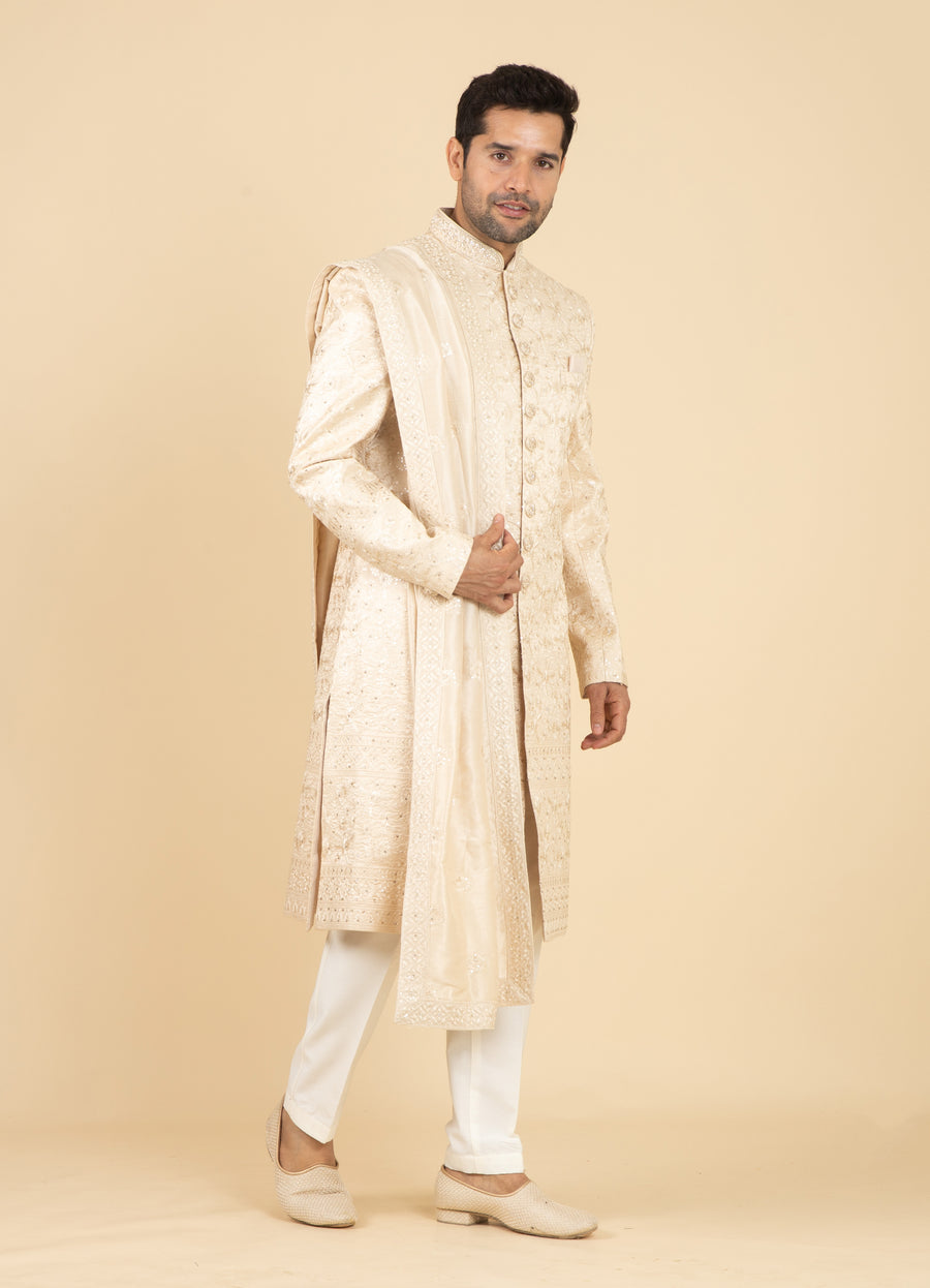 MLS SHERWANI 3PCS