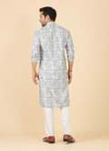 MLS PRINTED KURTA PAJAMA 2PCS