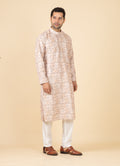 MLS PRINTED KURTA PAJAMA 2PCS