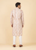 MLS PRINTED KURTA PAJAMA 2PCS