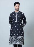 MLS EMBROIDERED KURTA PAJAMA
