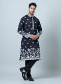MLS EMBROIDERED KURTA PAJAMA