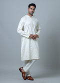 MLS EMBROIDERED KURTA PAJAMA
