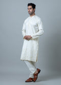 MLS EMBROIDERED KURTA PAJAMA