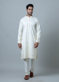 MLS EMBROIDERED KURTA PAJAMA