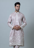 MLS EMBROIDERED KURTA PAJAMA
