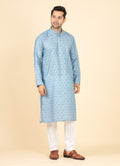 MLS PRINTED KURTA PAJAMA