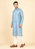 MLS PRINTED KURTA PAJAMA