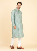 MLS PRINTED KURTA PAJAMA