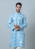 MLS PRINTED KURTA PAJAMA