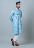 MLS PRINTED KURTA PAJAMA