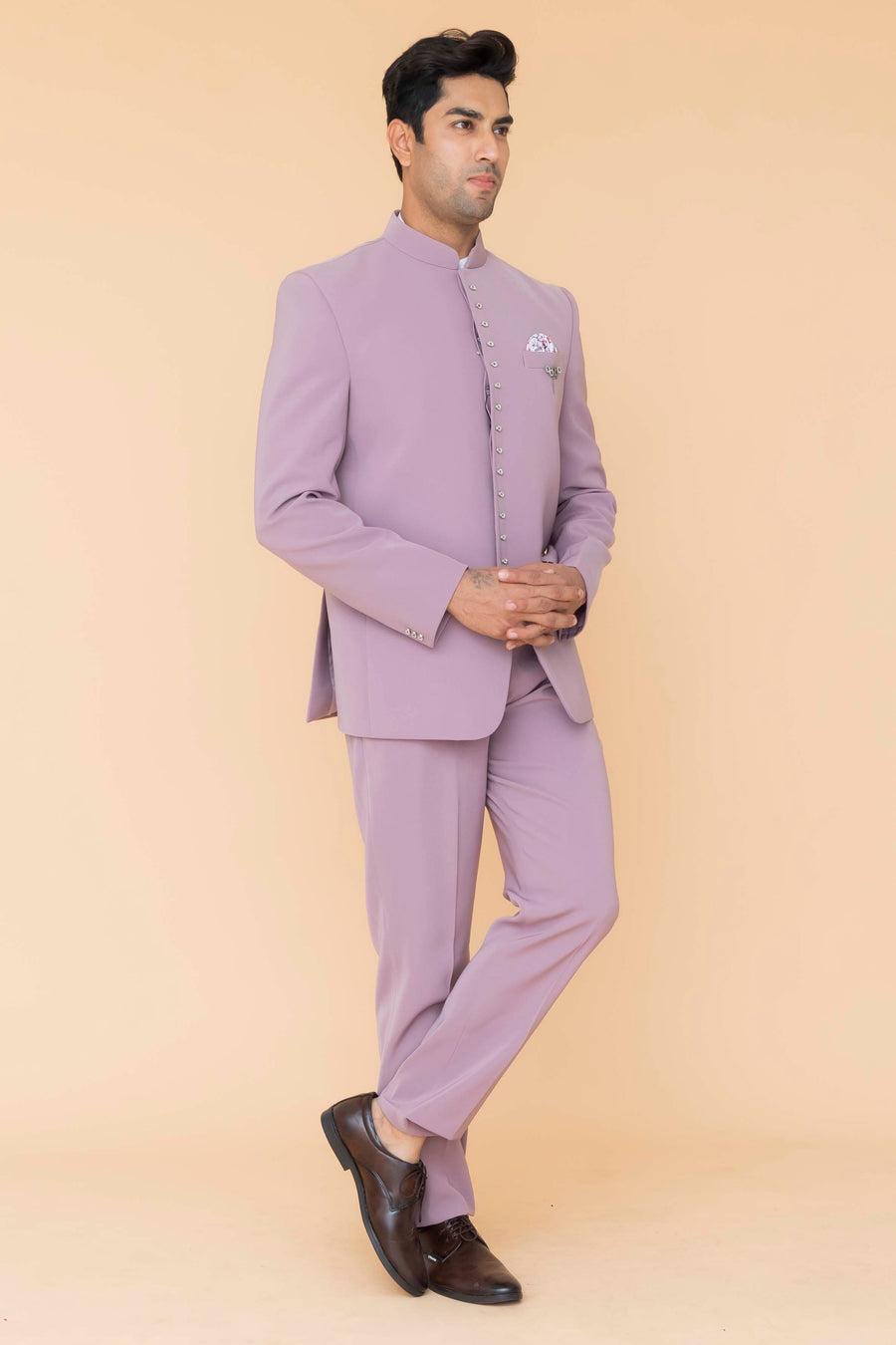 MLS PLAIN JODHPURI SUIT 2PC