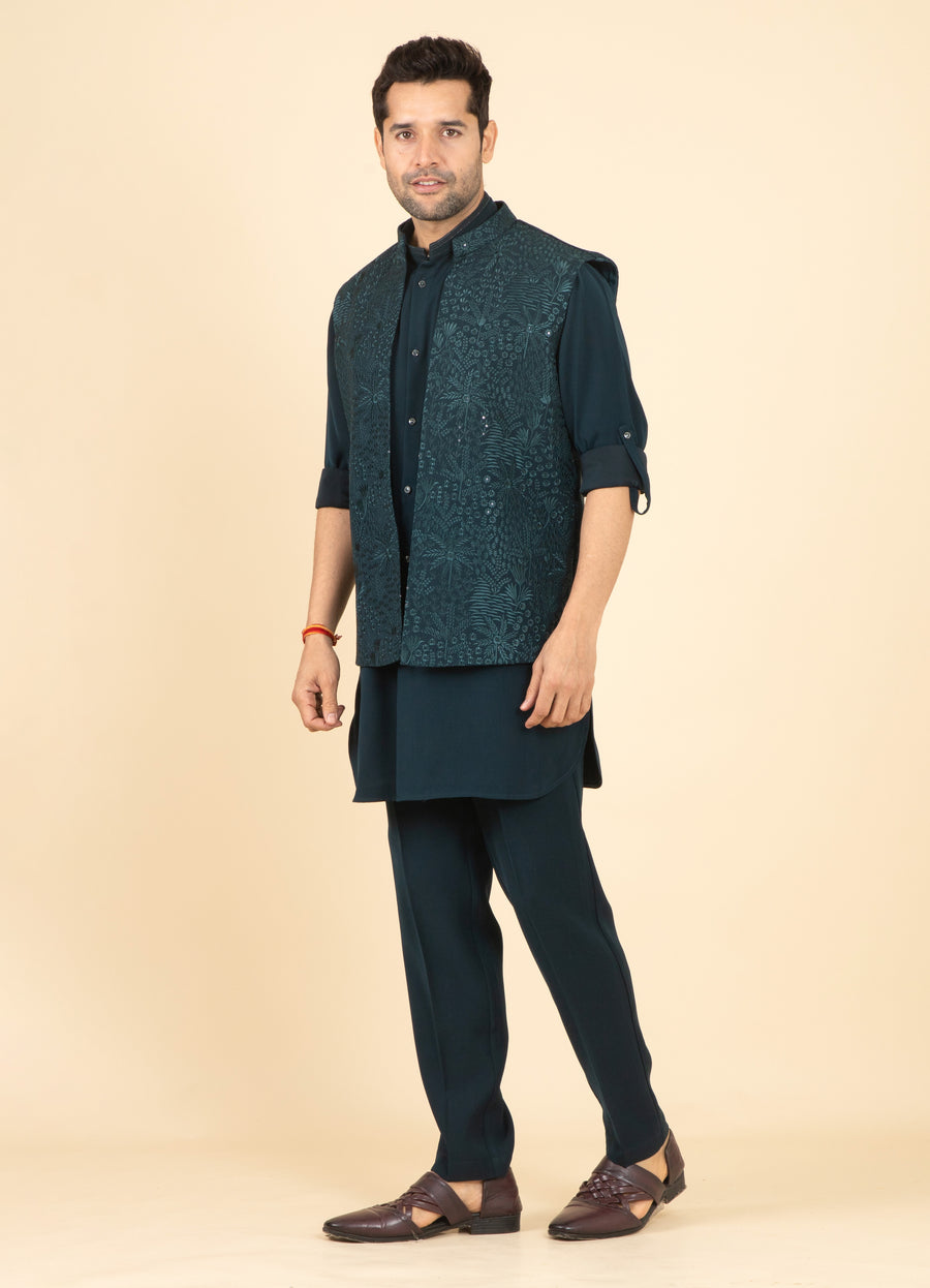 MLS KURTA JAWAHAR SET 3 Pcs