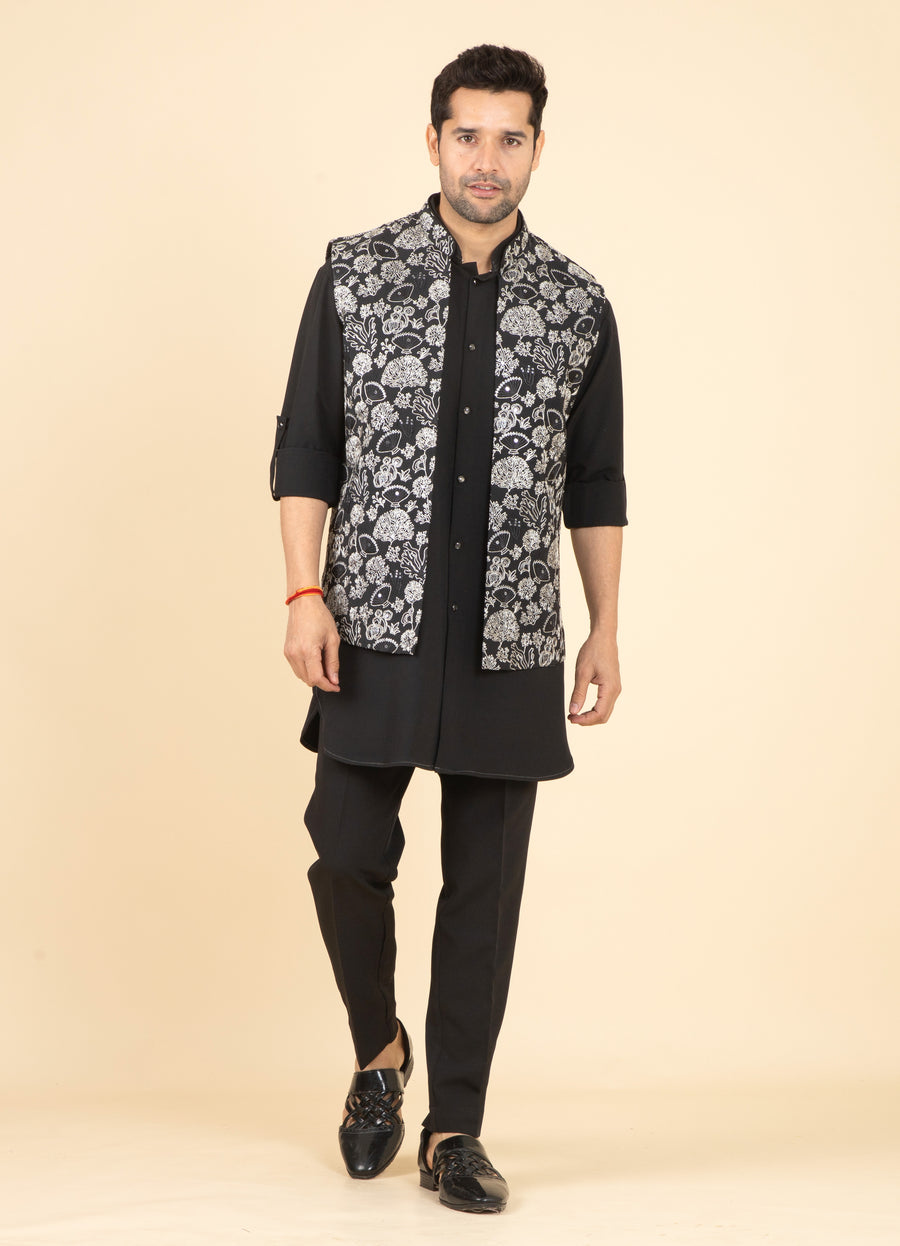 MLS KURTA JAWAHAR SET 3Pcs