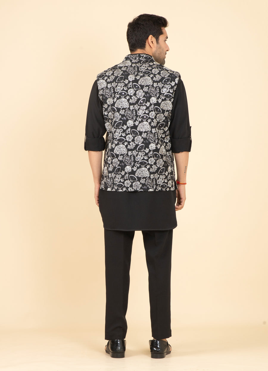 MLS KURTA JAWAHAR SET 3Pcs