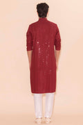 MLS CHIKANKARI KURTA PAJAMA
