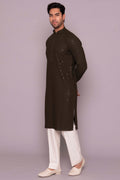 MLS CHIKANKARI KURTA PAJAMA