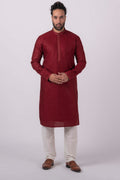 MLS EMBROIDERED KURTA PAJAMA