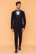 MLS EMBROIDERED TUXEDO SUIT 5 PCS