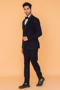 MLS EMBROIDERED TUXEDO SUIT 5 PCS
