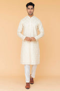 MLS EMBROIDERED KURTA PAJAMA