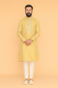 MLS EMBROIDERED KURTA PAJAMA
