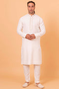 MLS EMBROIDERED KURTA PAJAMA