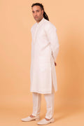 MLS EMBROIDERED KURTA PAJAMA