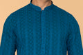 MLS CHIKANKARI KURTA PAJAMA