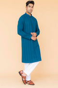 MLS CHIKANKARI KURTA PAJAMA
