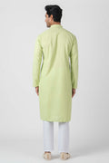 MLS CHIKANKARI KURTA PAJAMA