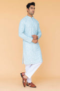 MLS PRINTED KURTA PAJAMA