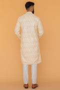 MLS EMBROIDERED KURTA PAJAMA