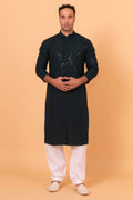 MLS CHIKANKARI KURTA PAJAMA
