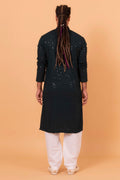 MLS CHIKANKARI KURTA PAJAMA