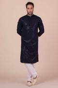 MLS CHIKANKARI KURTA PAJAMA