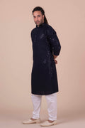 MLS CHIKANKARI KURTA PAJAMA