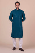 MLS CHIKANKARI KURTA PAJAMA