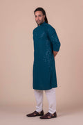 MLS CHIKANKARI KURTA PAJAMA
