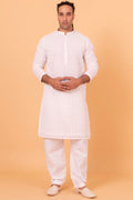 MLS CHIKANKARI KURTA PAJAMA