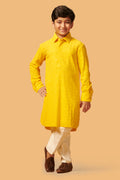 MLS KIDS CHIKANKARI PATHANI SUIT