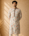 MLS PRINTED KURTA PAJAMA