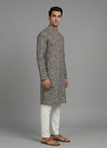 MLS PRINTED KURTA PAJAMA 2PCS