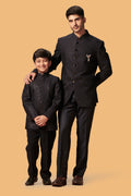 MLS KIDS EMBROIDERED JODHPURI SUIT