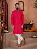MLS CHIKANKARI KURTA PAJAMA
