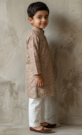 MLS KIDS PRINTED KURTA PAJAMA