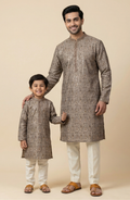 MLS KIDS PRINTED KURTA PAJAMA
