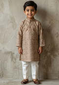 MLS KIDS PRINTED KURTA PAJAMA